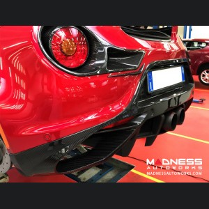 Alfa Romeo 4C Rear Diffuser - Carbon Fiber - Matte